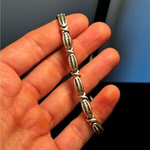 925 Sterling silver bracelet 7.5”